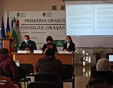 Audieril publice pe Proiectul de buget pentru anul 2022 în orașul Călărași